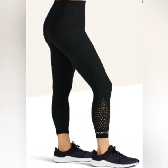 Peloton Legging Cadence Laser Dot Black Women’s Size S - Picture 4 of 10